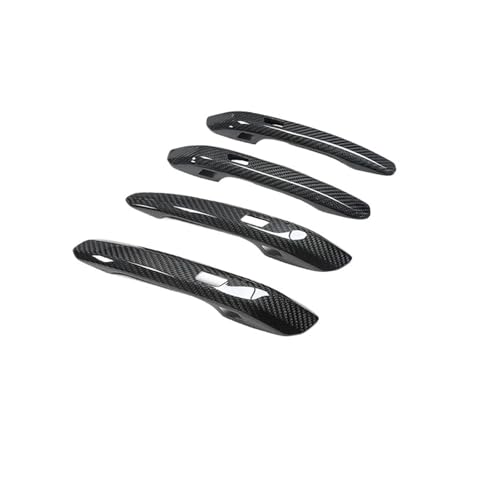 IKQSVKQR Kompatibel for A4 B9 S4 RS4 A5 S5 RS5 Q5L 4D 2017–2019. Add-On-Stil, echte Carbonfaser-Türgriffabdeckung ohne Sensorloch(No sensor hole) von IKQSVKQR