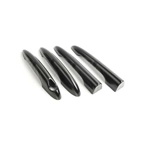 IKQSVKQR Kompatibel mit Mini Cooper One DS JCW R55 Clubman 4Doors 2007-2014. Die schwarze Flagge. Türgriffabdeckungen. Aufkleber. Auto-Styling-Zubehör(The Black Flag) von IKQSVKQR