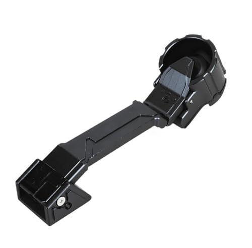 IKQSVKQR Schwarzer mechanischer Türgriff aus Aluminium für den Außenbereich, kompatibel mit Jeep Wrangler JK 2007–2017, Autotüren-Styling von IKQSVKQR