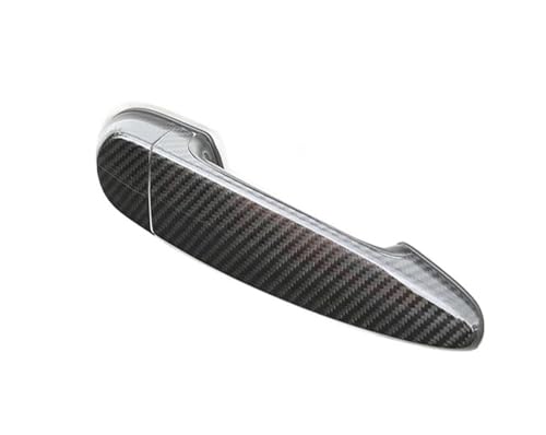 IKQSVKQR Türgriffabdeckung aus Echtkarbonfaser für Rechtslenker, kompatibel mit BMW 3er-Serie E90 E91 E92 E93 F30 2006–2016 Zubehör(4pcs no sensor,NO LED lights) von IKQSVKQR