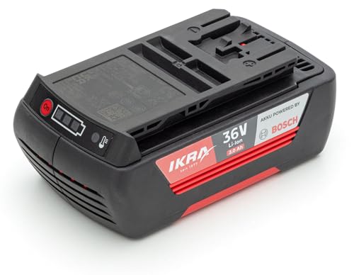 IKRA BOSCH 36V 2,0Ah Li-Ion Akku Ersatzakku Typ LI 28, Powered by BOSCH, Made in Europe, kompatibel mit allen Bosch 36V Geräten von IKRA