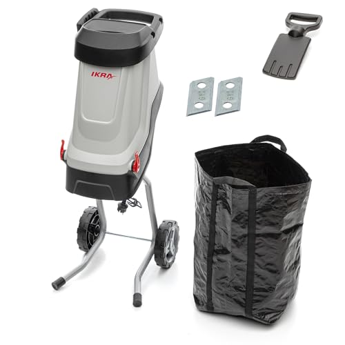 IKRA Elektro Gartenhäcksler Messerhäcksler IMH 2800, inkl. Fangsack 45l, 2800W, inkl. 2x Ersatz-Wendemesser IKRA Elektro Gartenhäcksler Messerhäcksler IMH 2800, inkl. Fangsack 45l, 2800W, inkl. 2x Ersatz-Wendemesser von IKRA