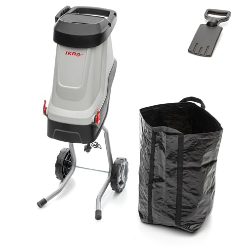 IKRA Elektro Gartenhäcksler Messerhäcksler IMH 2800, inkl. Fangsack 45l, 2800W, langlebige Wendemesser IKRA Elektro Gartenhäcksler Messerhäcksler IMH 2800, inkl. Fangsack 45l, 2800W, langlebige Wendemesser von IKRA
