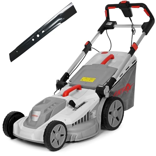 IKRA Elektro Rasenmäher IERM 2043 T, 2000W, Schnitthöhe 30-75mm, Schnittbreite 43cm, inkl. Ersatzmesser IKRA Elektro Rasenmäher IERM 2043 T, 2000W, Schnitthöhe 30-75mm, Schnittbreite 43cm, inkl. Ersatzmesser von IKRA