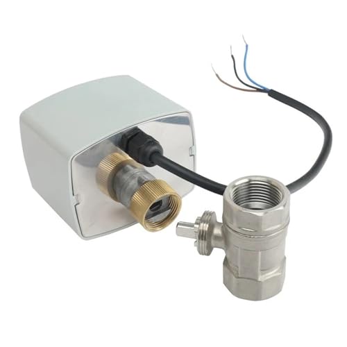 1 stücke Edelstahl Motorisierte Ventil 220V 12V 24V 3-Draht 2 Control Elektrische Kugel Ventil Große(12VDC) von IKYCEHFV