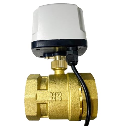 1 stücke IP65 Wasserdicht Motorisierte Kugelhahn 220V 12V 24V 3-Draht 2 Control Messing Elektrische Kugelhahn Big Metal Motor(24VDC) von IKYCEHFV
