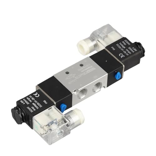 1 stücke Magnetventil Doppelkopf Doppelsteuerung 5-Wege 2-Position 4V220-08 Power Down Hold Pneumatisches Wegeventil(AC220V) von IKYCEHFV