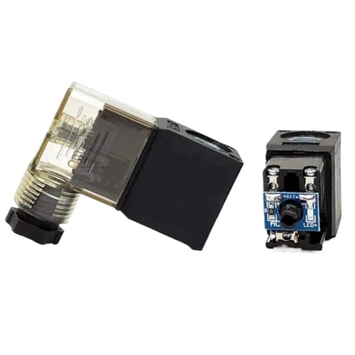 1 stücke Pneumatische Luft Magnetventil Spule Schwarz DC12V DC24V AC36V AC110V AC220V AC380V(DC 24V) von IKYCEHFV
