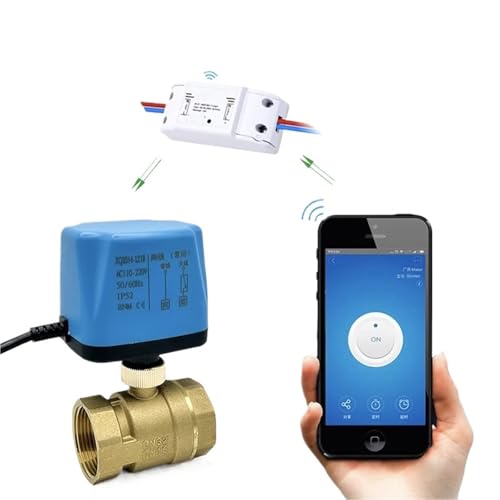 1 stücke Smart Switch Motorisierte Ball Ventil AC220V Wasser Smart Elektrische Ball Ventil Funktioniert(DN32) von IKYCEHFV