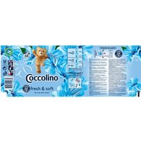 Coccolino Blue Splash Weichspüler mit Frühlingsblumenduft 1700 ml Coccolino Blue Splash Weichspüler mit Frühlingsblumenduft 1700 ml von IL COCCIO