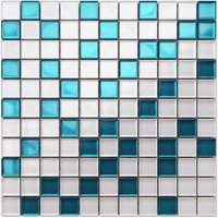 Bad-Mosaik Innenküche Glas -30 x 30cm-LAGUNA von ILCOM