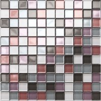 Bad-Mosaik Wohnküche aus Glas - 30 cm x 30 cm - Pink Floyd von ILCOM