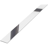 Dekorative Wandleiste aus Edelstahl 20 mm x 2440mm - Silber Poliert Dekorative Wandleiste aus Edelstahl 20 mm x 2440mm - Silber Poliert von ILCOM