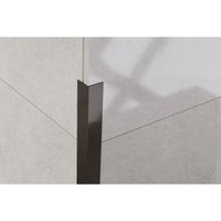 Dekoratives Profil L Winkel aus Edelstahl 30mm x 30mm x 2700mm - gunmetal Dekoratives Profil L Winkel aus Edelstahl 30mm x 30mm x 2700mm - gunmetal von ILCOM