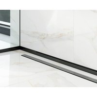 Duschprofil für den vorderen Boden schwarz satiniert - 1300 x 30 x 12 mm Duschprofil für den vorderen Boden schwarz satiniert - 1300 x 30 x 12 mm von ILCOM
