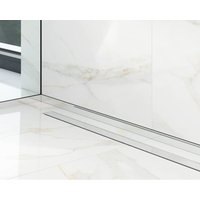 Duschprofil für den vorderen Boden silber glänzend - 1800 x 40 x 12 mm Duschprofil für den vorderen Boden silber glänzend - 1800 x 40 x 12 mm von ILCOM