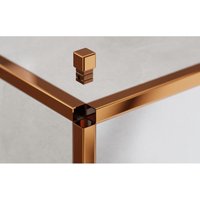 Eckabschluss für Edelstahlprofile Q und P 1.2cm - Glänzendes Kupfer von ILCOM