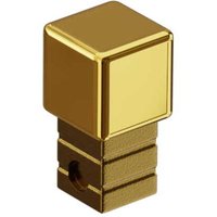 Eckabschluss für Edelstahlprofile Q und P 1.2cm - Glänzendes Gold von ILCOM