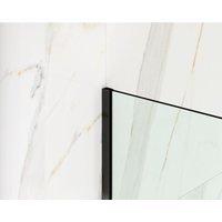 Edelstahlprofil LM zur Montage von Duschglas 8-10mm Dicke 11mm x 2440mm - schwarz glänzend Edelstahlprofil LM zur Montage von Duschglas 8-10mm Dicke 11mm x 2440mm - schwarz glänzend von ILCOM