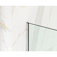 Edelstahlprofil LM zur Montage von Duschglas 8-10mm Dicke 11mm x 2700mm - Silber Satin Edelstahlprofil LM zur Montage von Duschglas 8-10mm Dicke 11mm x 2700mm - Silber Satin von ILCOM