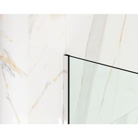 Edelstahlprofil LM zur Montage von Duschglas 8-10mm Dicke 11mm x 2700mm - glänzend silber von ILCOM