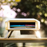 Gaspizzaofen mit manueller Drehung - Effesto - Schwarz von ILCOM