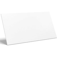 Geschliffene Wandfliese für den Innenbereich 30 x 60 cm - Super White Mat - Sp. 9mm von ILCOM