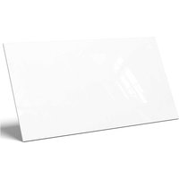 Geschliffene Wandfliese für den Innenbereich 30 x 60 cm bicottura - Super White Glossy - Sp. 9mm von ILCOM
