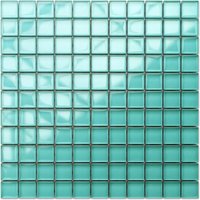 Glas-Mosaik auf Netz für Bad oder Küche 30 x 30 cm - Dried Sage von ILCOM