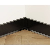 Innenecke FLI zusammenstellbar für Sockelleisten F 10cm x 3cm x 3cm - schwarz satiniert Innenecke FLI zusammenstellbar für Sockelleisten F 10cm x 3cm x 3cm - schwarz satiniert von ILCOM