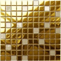 Innenmosaik aus Glas für Bad Küche - 30x30cm - Pantheon von ILCOM