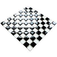 Innenmosaik aus Glas für Badezimmer Küche - 27x27cm - Check mate Innenmosaik aus Glas für Badezimmer Küche - 27x27cm - Check mate von ILCOM