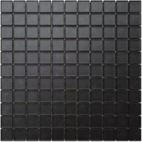 Innenmosaik aus Glas für Badezimmer Küche 30 x 30cm - Velvet black Innenmosaik aus Glas für Badezimmer Küche 30 x 30cm - Velvet black von ILCOM
