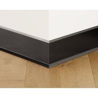 Modulare Außenecke für Sockelleisten F aus Stahl 6cm x 3cm x 3cm - schwarz satiniert Modulare Außenecke für Sockelleisten F aus Stahl 6cm x 3cm x 3cm - schwarz satiniert von ILCOM