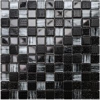 Mosaik aus Glas für die Inneneinrichtung der Küche -30cmx30cm - Extraterrestrial von ILCOM