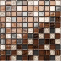 Mosaik für Bad Küche aus Glas 30 x 30cm - Old school Mosaik für Bad Küche aus Glas 30 x 30cm - Old school von ILCOM