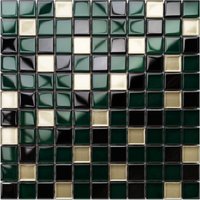 Mosaik für Badezimmer Innenküche aus Glas 30 x 30 cm - Green relax Mosaik für Badezimmer Innenküche aus Glas 30 x 30 cm - Green relax von ILCOM