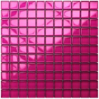 Mosaik für Badezimmer Innenküche aus Glas 30cm X 30cm - PINK GRAPEFRUIT Mosaik für Badezimmer Innenküche aus Glas 30cm X 30cm - PINK GRAPEFRUIT von ILCOM