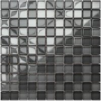 Mosaik für Badezimmer Innenküche aus Glas 30cm x 30 cm - Kafka von ILCOM