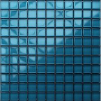 Mosaik für Badezimmer Küche aus Glas 30 cm x 30 cm - Cote d'Azur von ILCOM