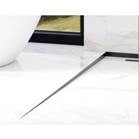 Profil LKL Duschbodenfliesen links geneigt - schwarz satiniert - 1200 x 11 mm Profil LKL Duschbodenfliesen links geneigt - schwarz satiniert - 1200 x 11 mm von ILCOM