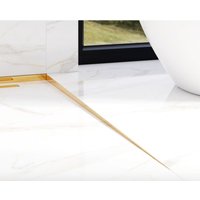 Profil LKP Duschbodenfliesen rechts geneigt - gold glänzend -1800 x 11 mm Profil LKP Duschbodenfliesen rechts geneigt - gold glänzend -1800 x 11 mm von ILCOM