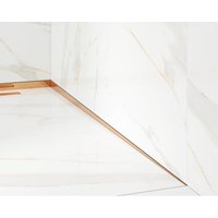 Seitliches schräges rechtes Profil für Duschkabine Kupfer glänzend - 4 x 180cm von ILCOM
