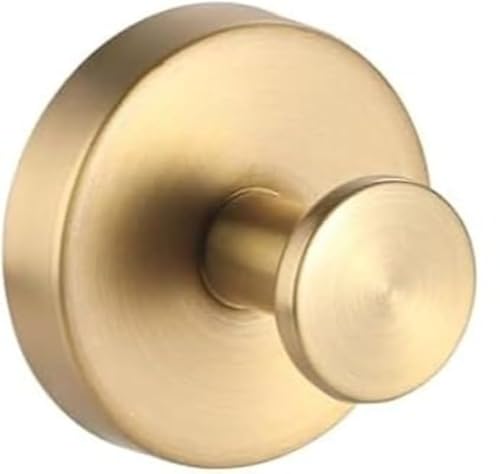ILESTDG Baumgartner - Saugnapfhaken Premium-Aus Edelstahl Wasserfest Extra Stark Saughaken Handtuchhaken Für Badezimmer Wohnzimmer Küche (Gold,12PCS) von ILESTDG