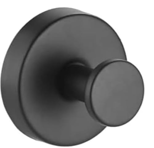 ILESTDG Baumgartner - Saugnapfhaken Premium-Aus Edelstahl Wasserfest Extra Stark Saughaken Handtuchhaken Für Badezimmer Wohnzimmer Küche (Schwarz,4PCS) von ILESTDG