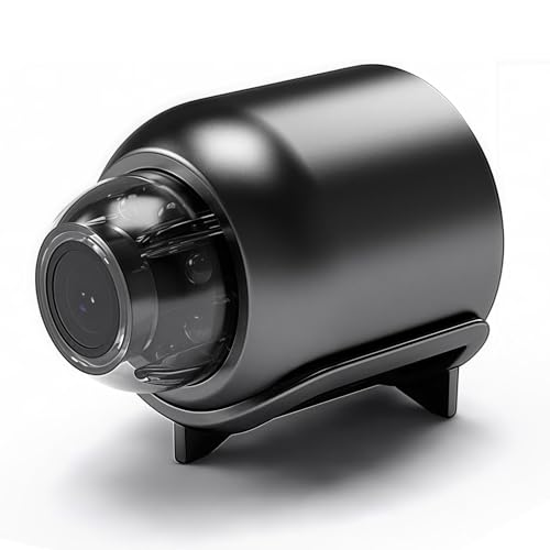 ILESTDG Festberg Nanolens HD Mini Kamera Mit Nachtsicht, 160° Weitwinkel WiFi Überwachungskamera Mit Bewegungserkennung Für Die Mobile Erkennung Von Innenräumen Zu Hause (1er-Pack) von ILESTDG