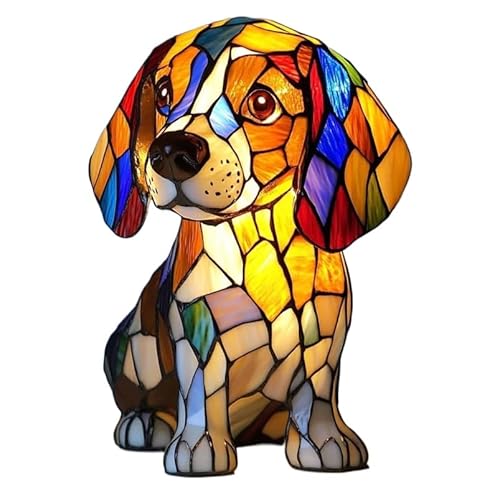 ILESTDG LeuchtHund™ LED Nachtlichter 19 Hundethemen Dekorative Lichter Stimmungslichter (F) von ILESTDG