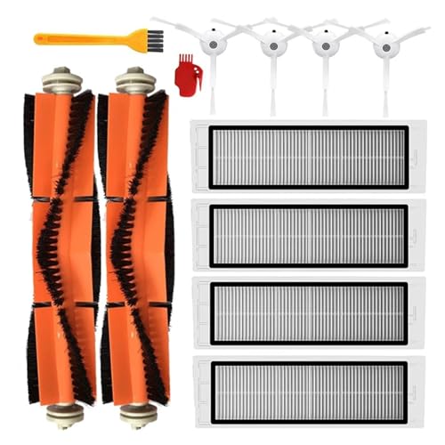 Filter, Seitenbürste, Hauptbürste, Staubbehälter, Kompatibel Mit MI, Roboterstaubsauger 2, Kompatibel Mit Roborock, S50, S51, S5, Staubsauger-Teilezubehör(12pcs) von ILHAKVYDI