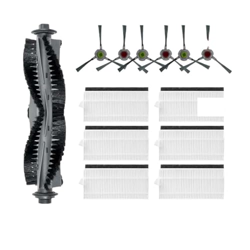 Kompatibel Mit AIRROBO, P20 Roboter-Staubsauger, Rollen-Seitenbürstenfilter, Ersatzteil-Zubehör(13pcs) von ILHAKVYDI