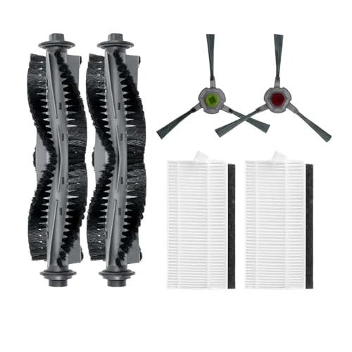 Kompatibel Mit AIRROBO, P20 Roboter-Staubsauger, Rollen-Seitenbürstenfilter, Ersatzteil-Zubehör(6pcs) von ILHAKVYDI